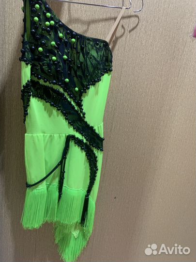 Платье для бальных танцев латина ю1