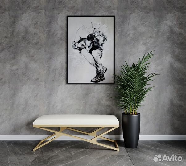 Пуфик / банкетка / обувница