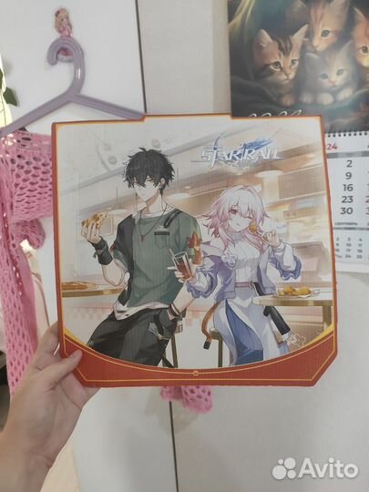 Крышка от коробки Додо x Honkai Star Rail