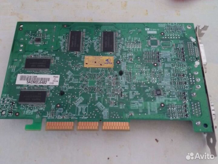 Видеокарта AGP Asus V9520/TD 128 MB