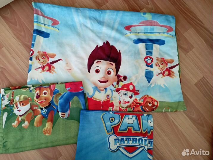 Детское постельное бельё щенячий патруль
