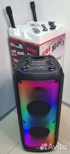 Колонка мощная караоке ElTronic 20-61 FireBox 1000