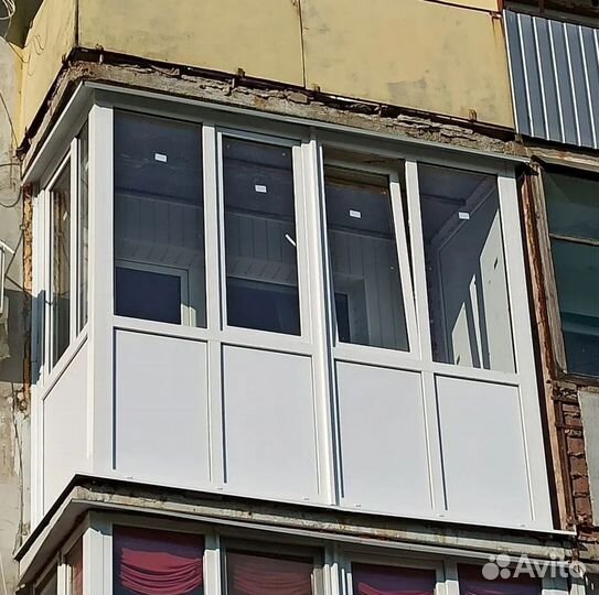 Балкон пвх под ключ