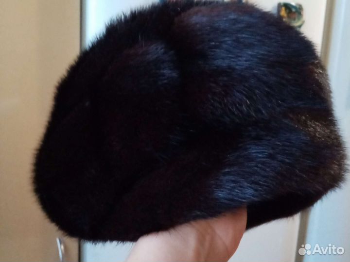Шапка норковая женская