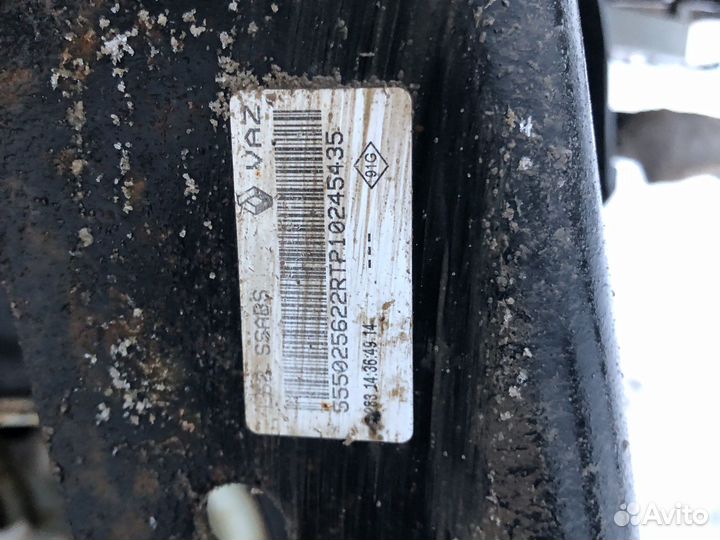 Балка задняя на renault logan 2