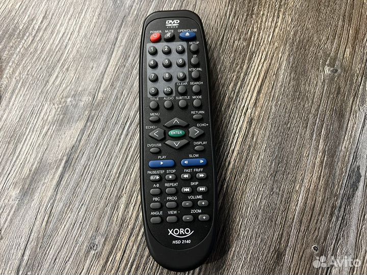 Пульт dvd плеера xoro hsd 2100, 2110, 2140, 2250