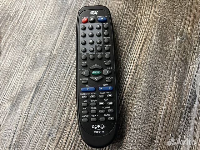 Пульт dvd плеера xoro hsd 2100, 2110, 2140, 2250