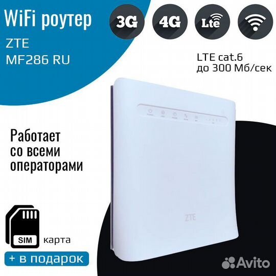 Wifi роутер ZTE MF286