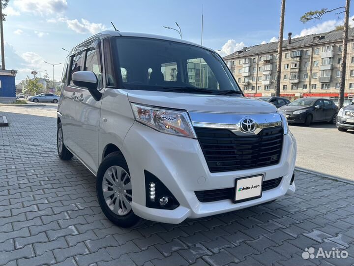 Toyota Roomy 1.0 CVT, 2017, 92 200 км