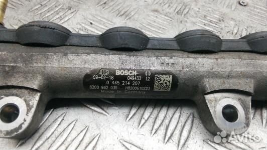 Топливная рампа дизельная renault espace 4 (DBR19B