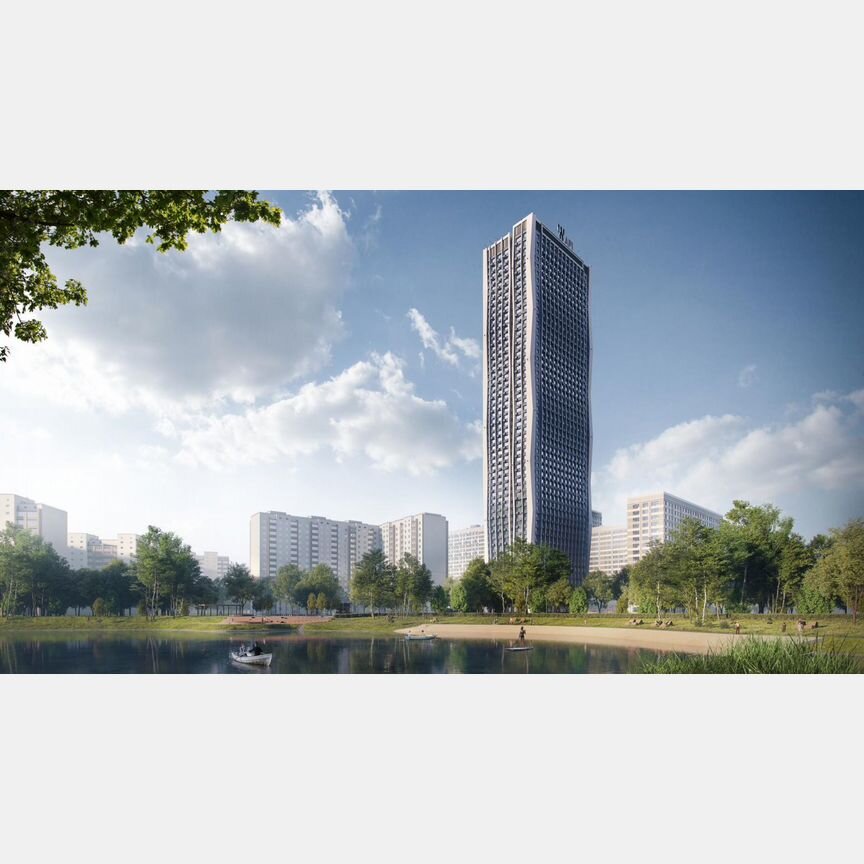 Квартира-студия, 26,2 м², 44/53 эт.