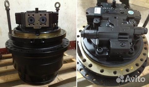 Редуктор хода с мотором Doosan S340