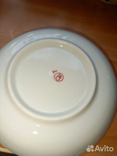 Чайные блюдца СССР Незабудки