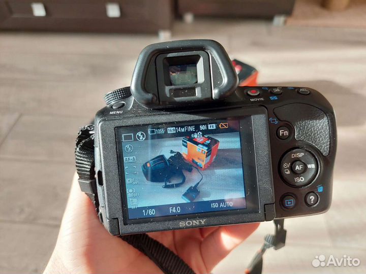 Зеркальный фотоаппарат Sony alpha slt-a37k