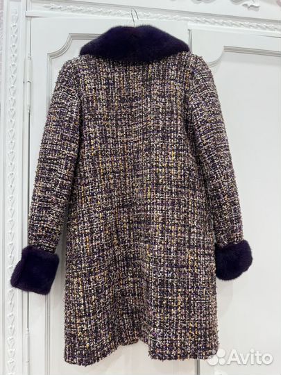 Комплект пальто и платье