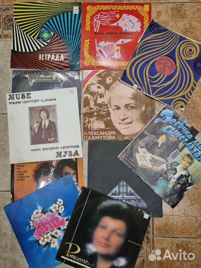 Виниловые пластинки СССР