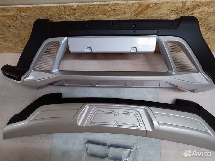 Накладки на бампера Hyundai Creta 2016-2020