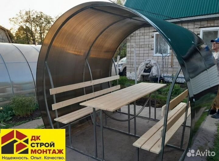 Беседка Бочка