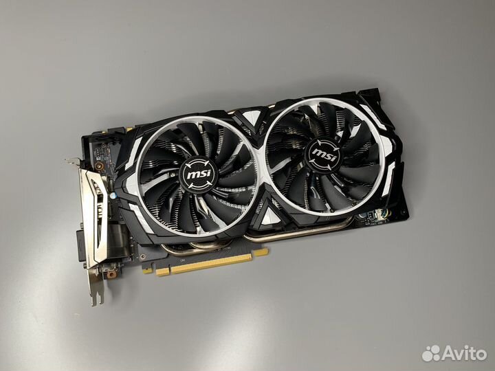 Видеокарта GTX 1070ti 8GB MSI armor