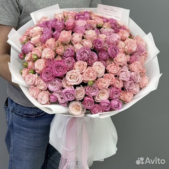 Прекрасный букет роз для любимой