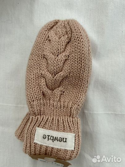 Варежки рукавицы Newbie KappAhl 0-6-12 мес новые