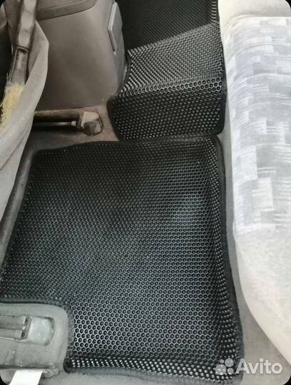 Коврики EVA 3Д на Калдина T210 серый+черный