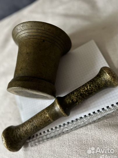 Ступка Бронзовая с пестиком