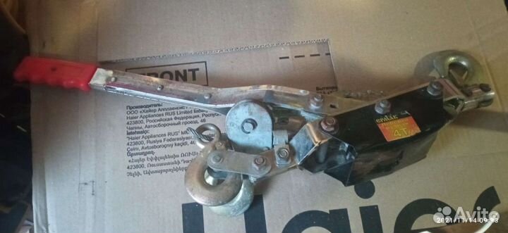 Лебедка ручная