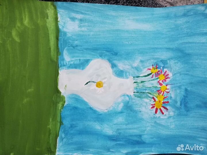 Рисунок гуашь