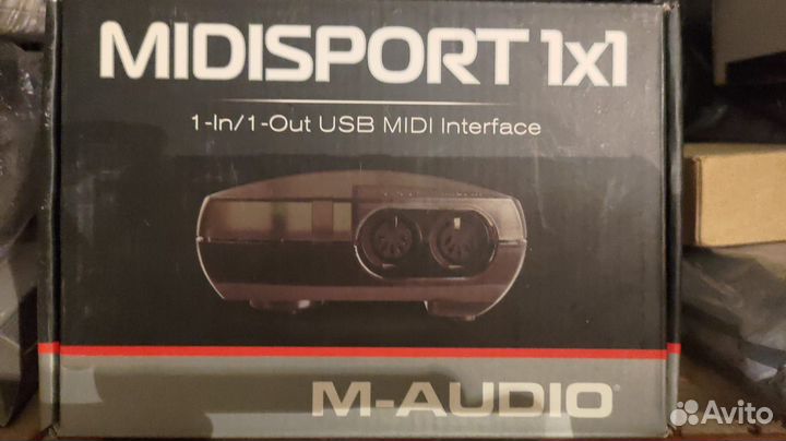 Midi интерфейс M-audio midisport 2x2 USB