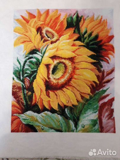 Картина вышитая крестом