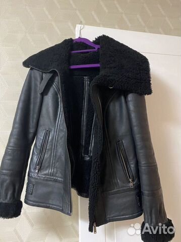 Дубленка пилот натуральная женская