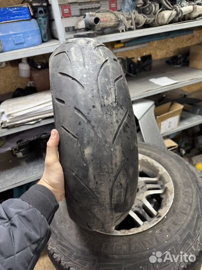 Bridgestone battlax комплект 180/55 и 120/70
