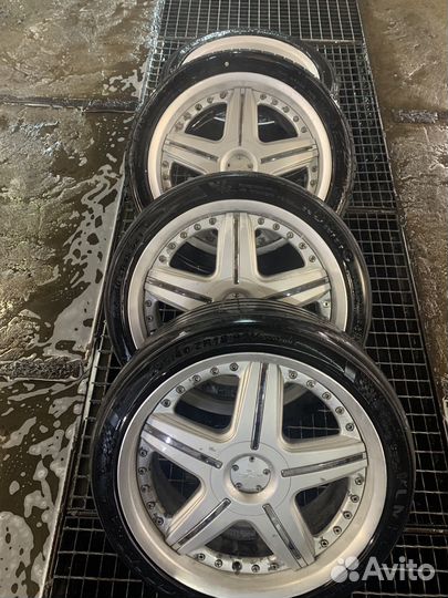 Колесные диски разборные разноширокие rays Volk