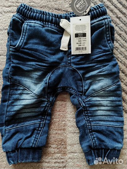Джинсы новые, 62