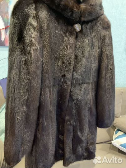 Натуральная норковая шуба