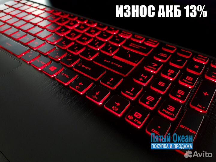 Игровой ноутбук MSI 17, Core i7-9750H, GTX 1650Ti