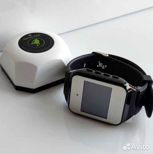 Беспроводная система/кнопка вызова официанта часы