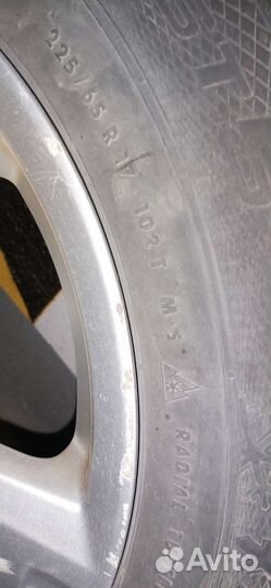 Резина на дисках r17