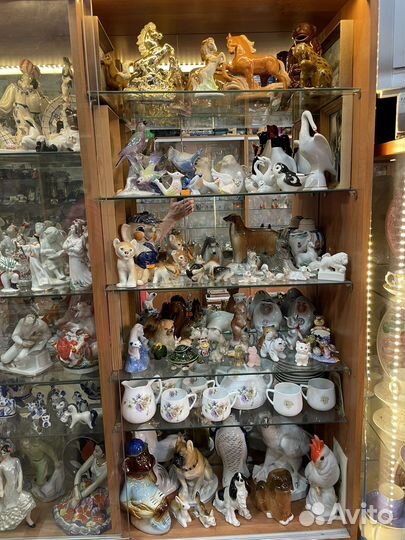 Фарфор животные