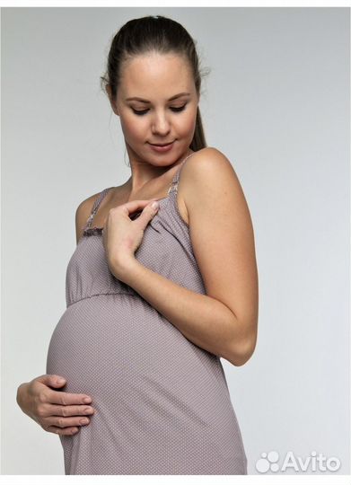 Сорочки и халат для беременных