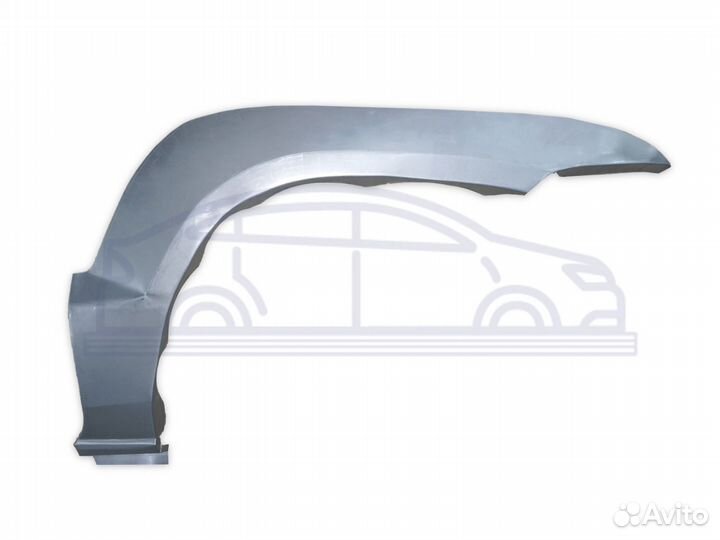 Кузовные арки Toyota Land Cruiser Prado 120 передн