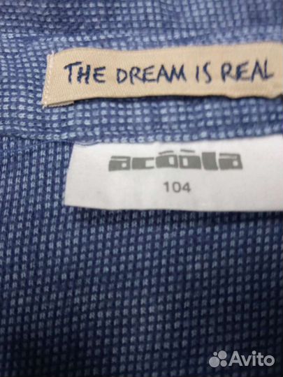 Рубашка для мальчика 104