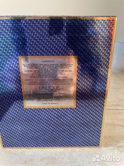 Lalique pour homme, 75 мл, edt, новое состояние