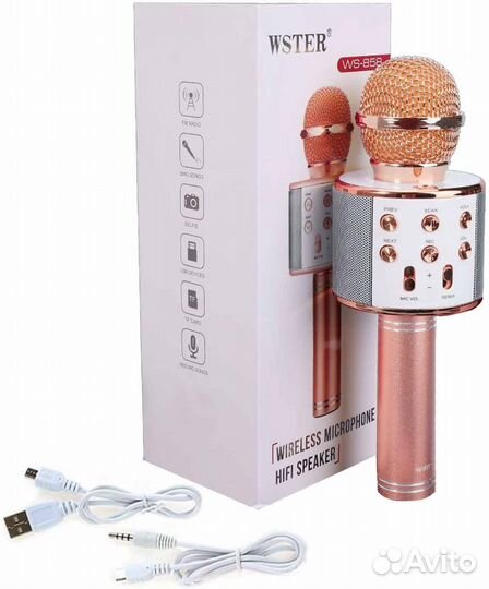 Микрофон караоке, микрофон детский (Оптом)