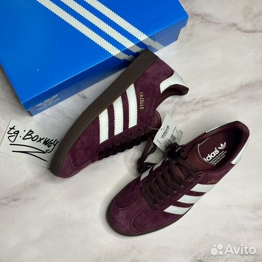 Кроссовки Adidas Gazelle Maroon