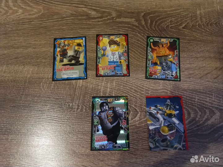 Карточки lego ninjago