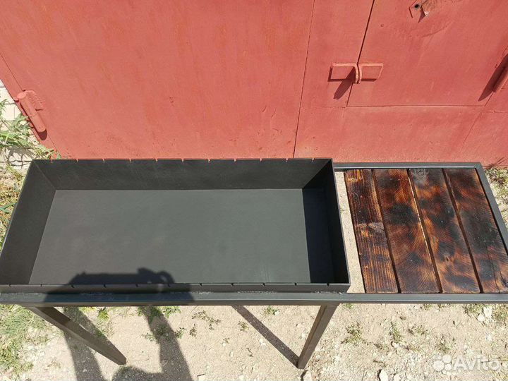 Мангал с полкой (простой)