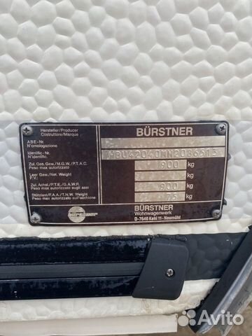 Прицеп-дача Buerstner 535, 1987 объявление продам