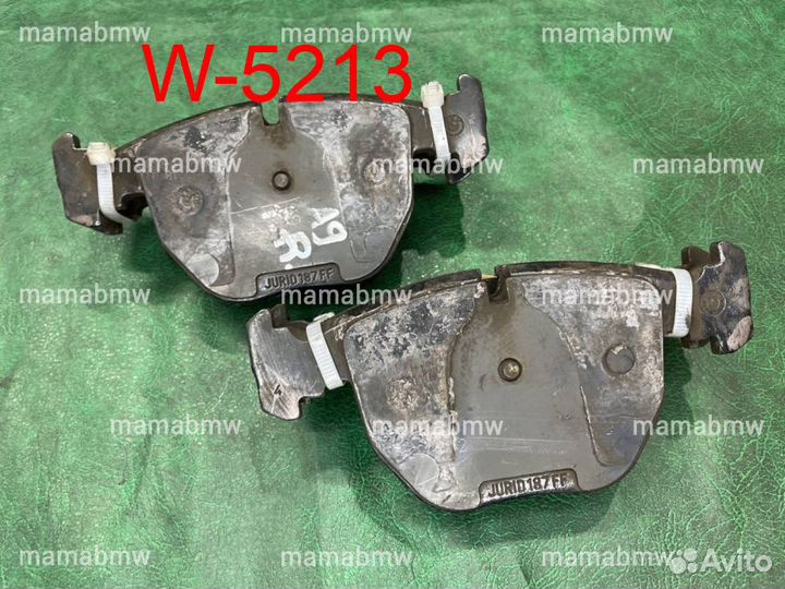 Колодки передние jurid BMW E39 E38 E53 X5